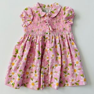 Laura Ashley Daisy smocked dress